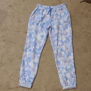 Bench Blue and White Casual Pants